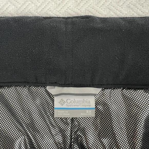 Columbia Men's Size 3X Regular Navy Blue Fleece Lined Ski Snow Pants Omni-Tech - Picture 10 of 15